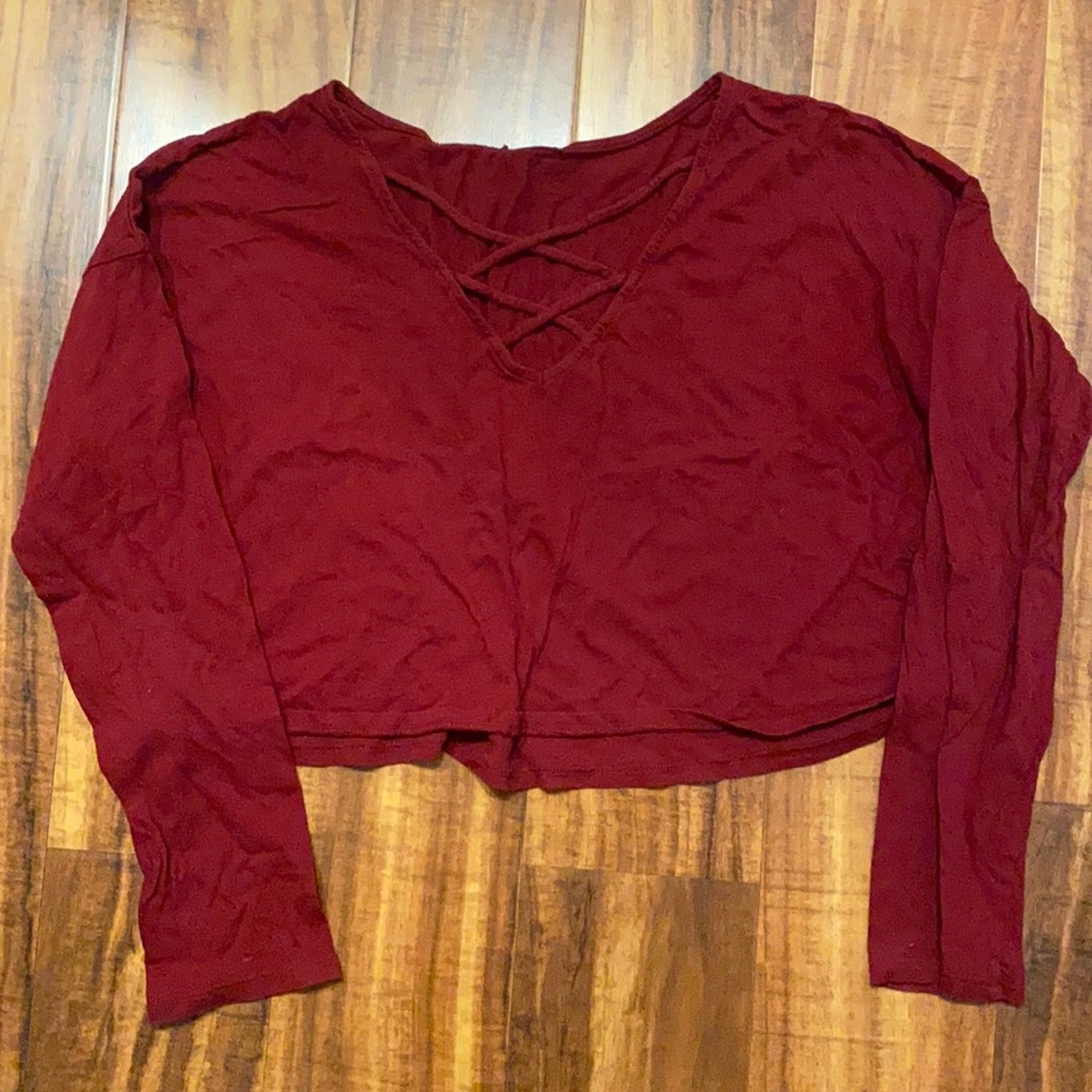 Long Sleeve Crop Top